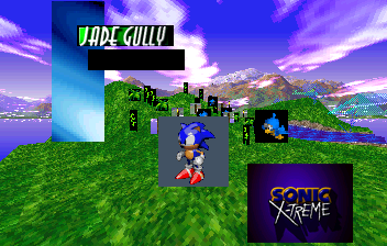 Sonic X-Treme (Unreleased Beta) Screenshot 1